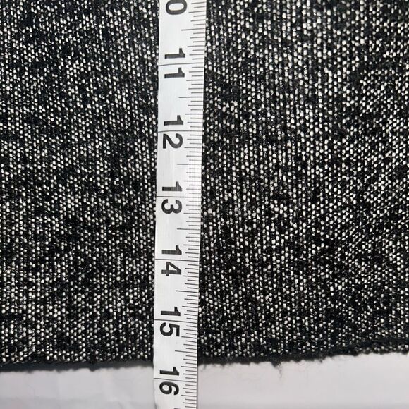 3/$25 ALL Skirts GAP Tweed Zipper Mini Skirt-Black/White Size 2 - Picture 8 of 8